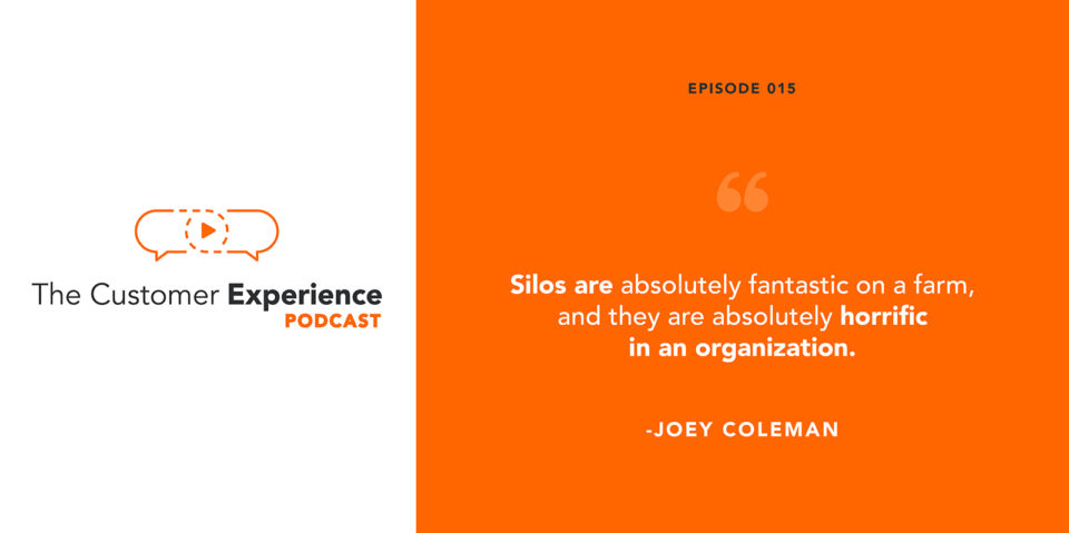 Joey Coleman, Never Lose a Customer Again, silos, business silos