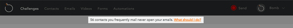 unengaged contacts, email engagement, email lists, email list, list engagement, BombBomb, email marketing