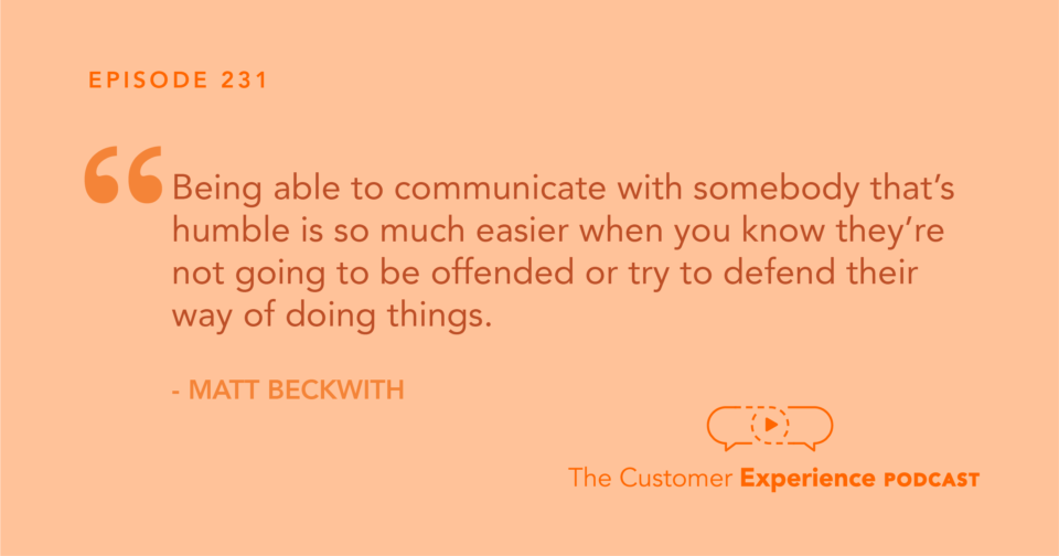 CX231 MattBeckwith LinkedIn Quote2 | BombBomb