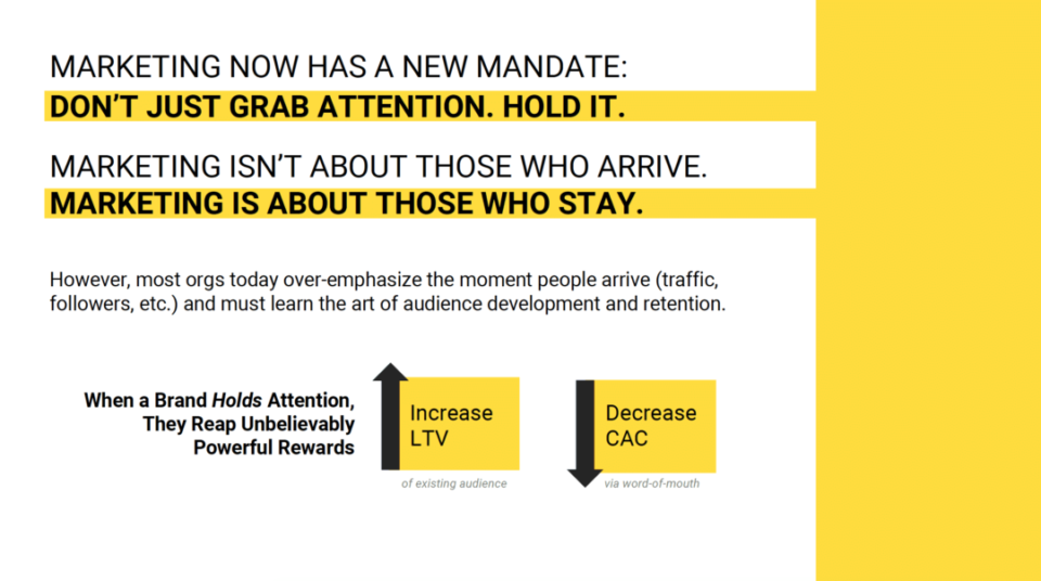 LTV, CAC, lifetime value, acquisition cost, customer experience, marketing plan